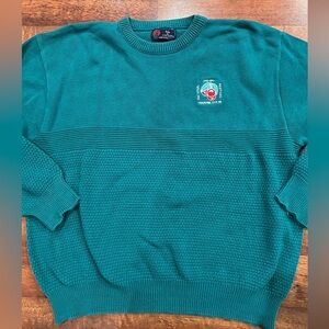 Vintage Traverse City National Cherry Festival Sweater Size XL 100% Cotton Rare